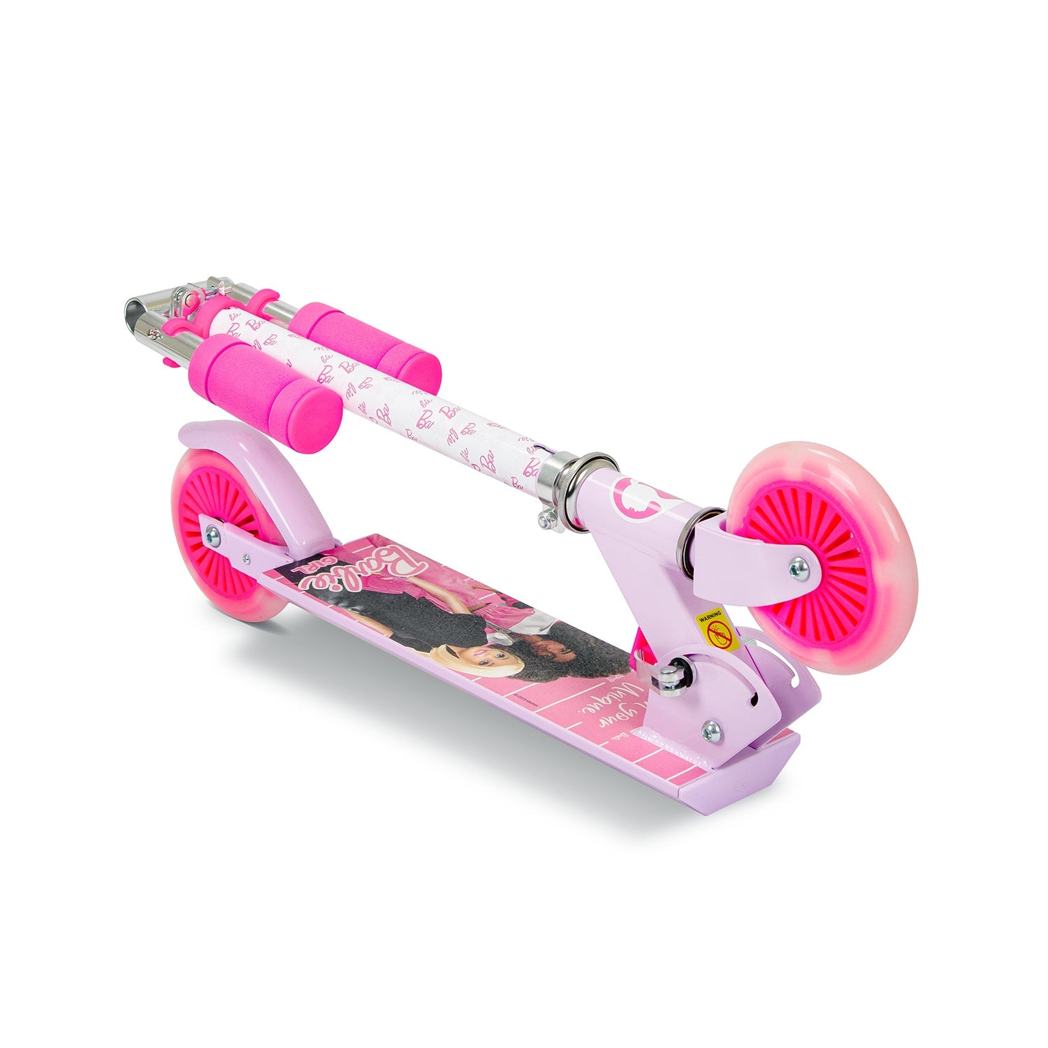 Spartan Barbie Scooter 2 wheel with LED light CycleSouq