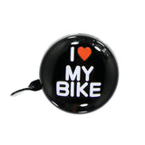 Spartan "I Love My Bike" Bell - Black - Cyclesouq.com