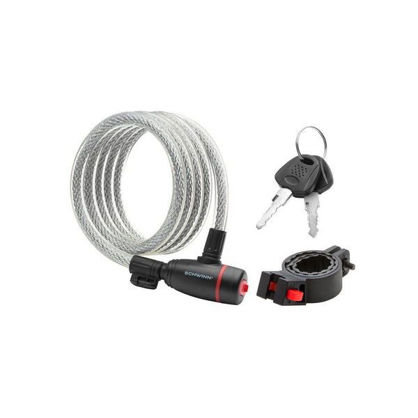 Schwinn - 6Ft x 12mm - Key Cable Lock - Cyclesouq.com