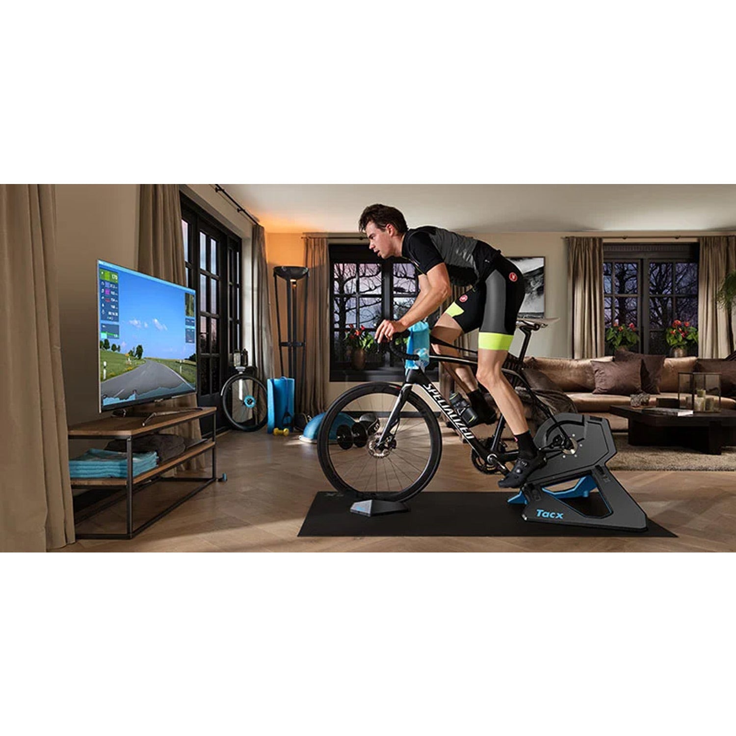 Tacx NEO 2T Smart Indoor Trainer Cyclesouq UAE CycleSouq