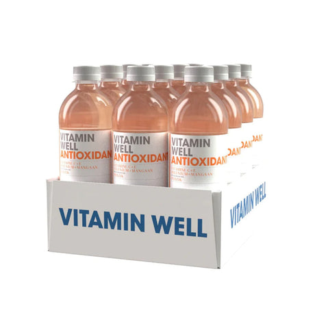 Vitamin Well Antioxidant Peach (12 x 500ml)