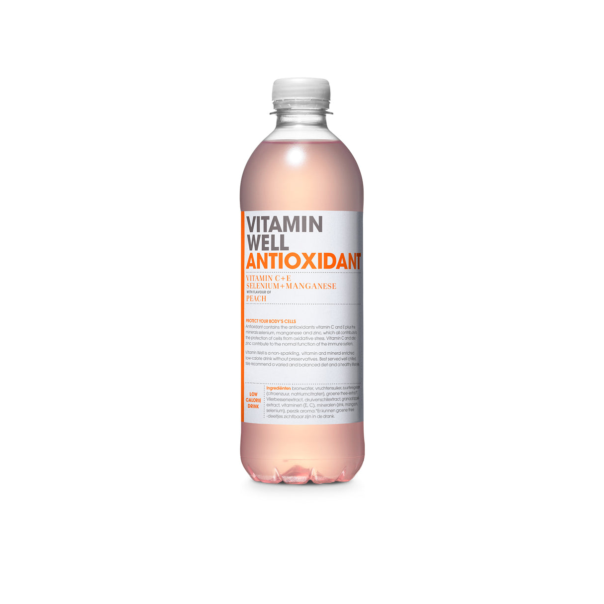 Vitamin Well Antioxidant Peach (12 x 500ml)