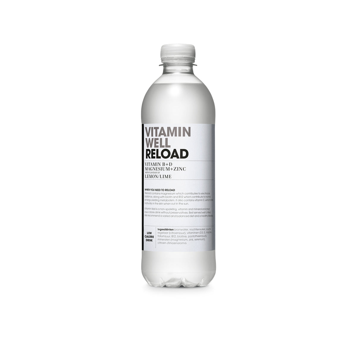 Vitamin Well Reload Lemon/Lime (12 x 500ml)