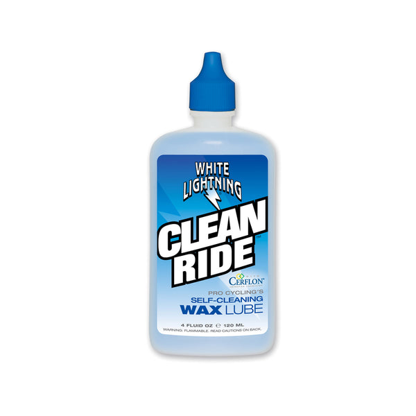 White Lightning Clean Ride Self-Cleaning Waxlube - 4 fl oz bottle