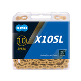 KMC X10SL Ti-N 10 Speed Chain Gold