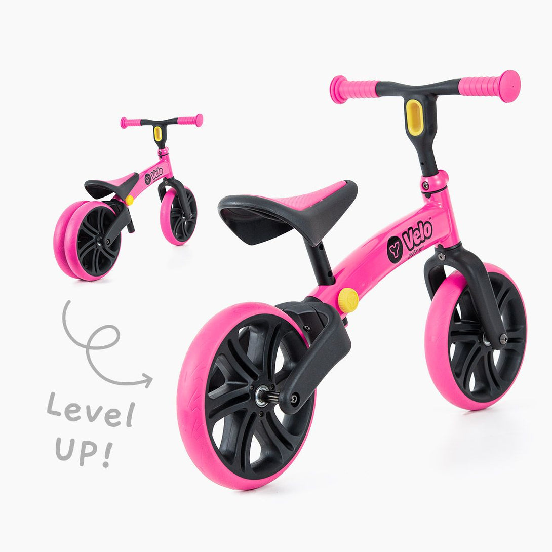 Yvolution - Y Velo Junior Balance Bike - Pink - Cyclesouq.com
