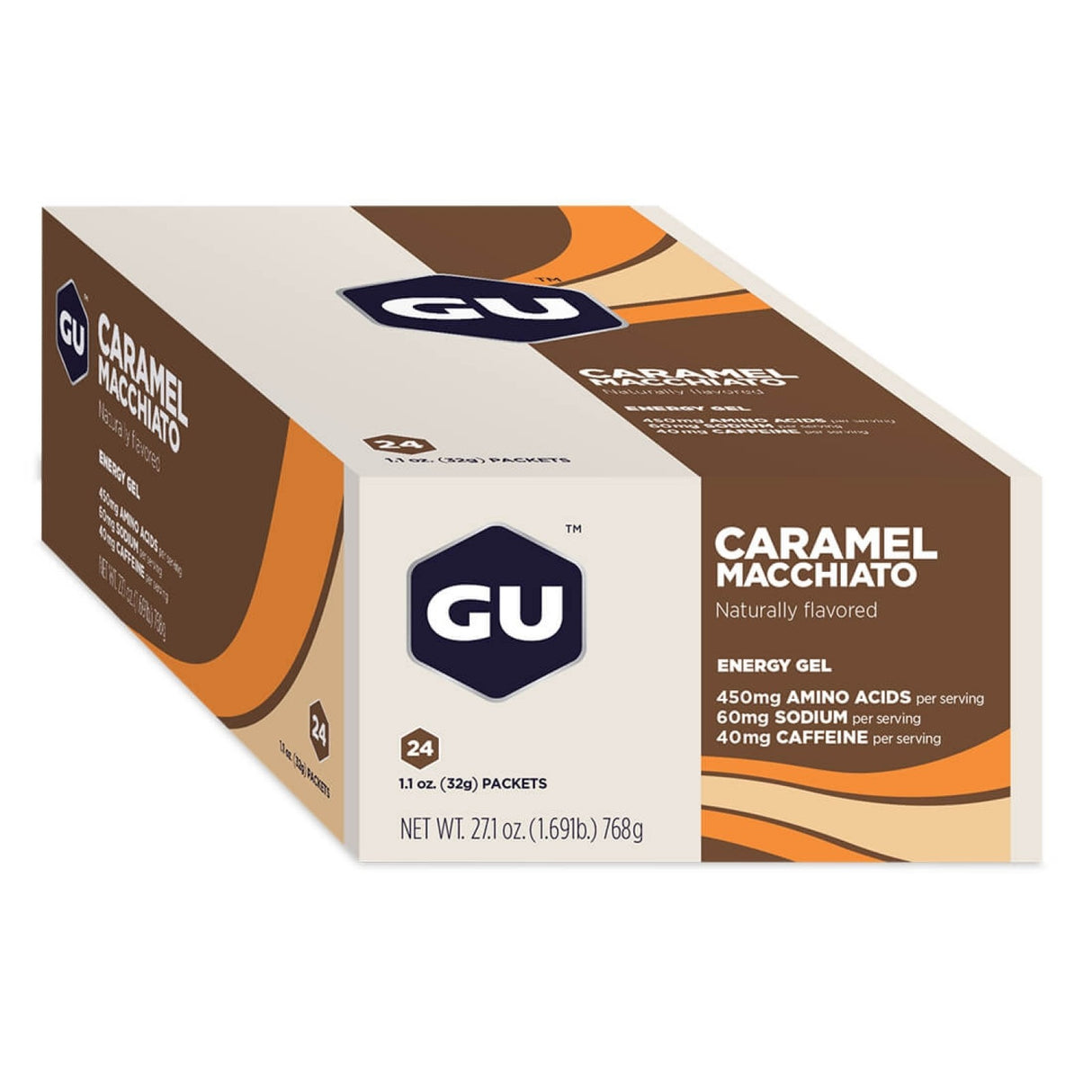 GU Energy Gel - Caramel Macchiato (24 x 32g)