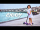 Ziggy 3-Wheel Tilt Scooter With LED lights