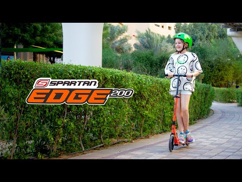 Spartan Edge 200mm Wheel Folding Scooter