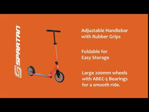 Spartan Edge 145mm Wheel Folding Scooter