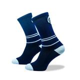 Grumpy Monkey Navy White & Stripes